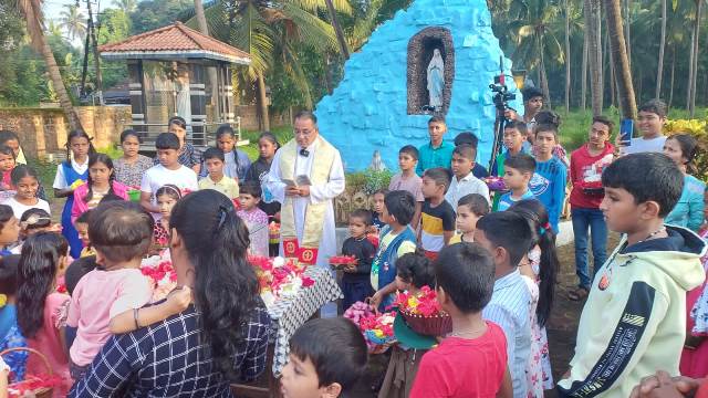 First Day of Novena (Mothi Fest 23) at Kemmannu Church First Day of Novena (Mothi Fest 23) at Kemmannu Church